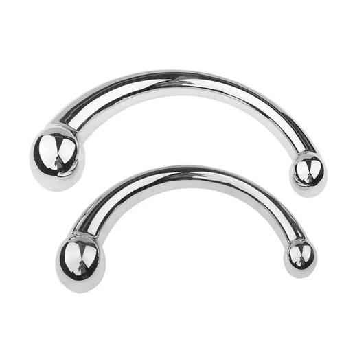 Anal Hooks Double Stainless Hook Ended 5858 Elegant Anal Steel 0806